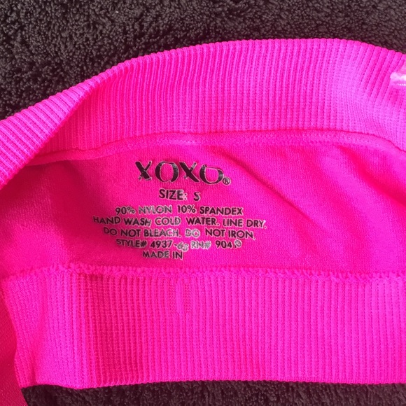 XOXO Pink Padded Lace Bra NWOT Size Small - Picture 3 of 3